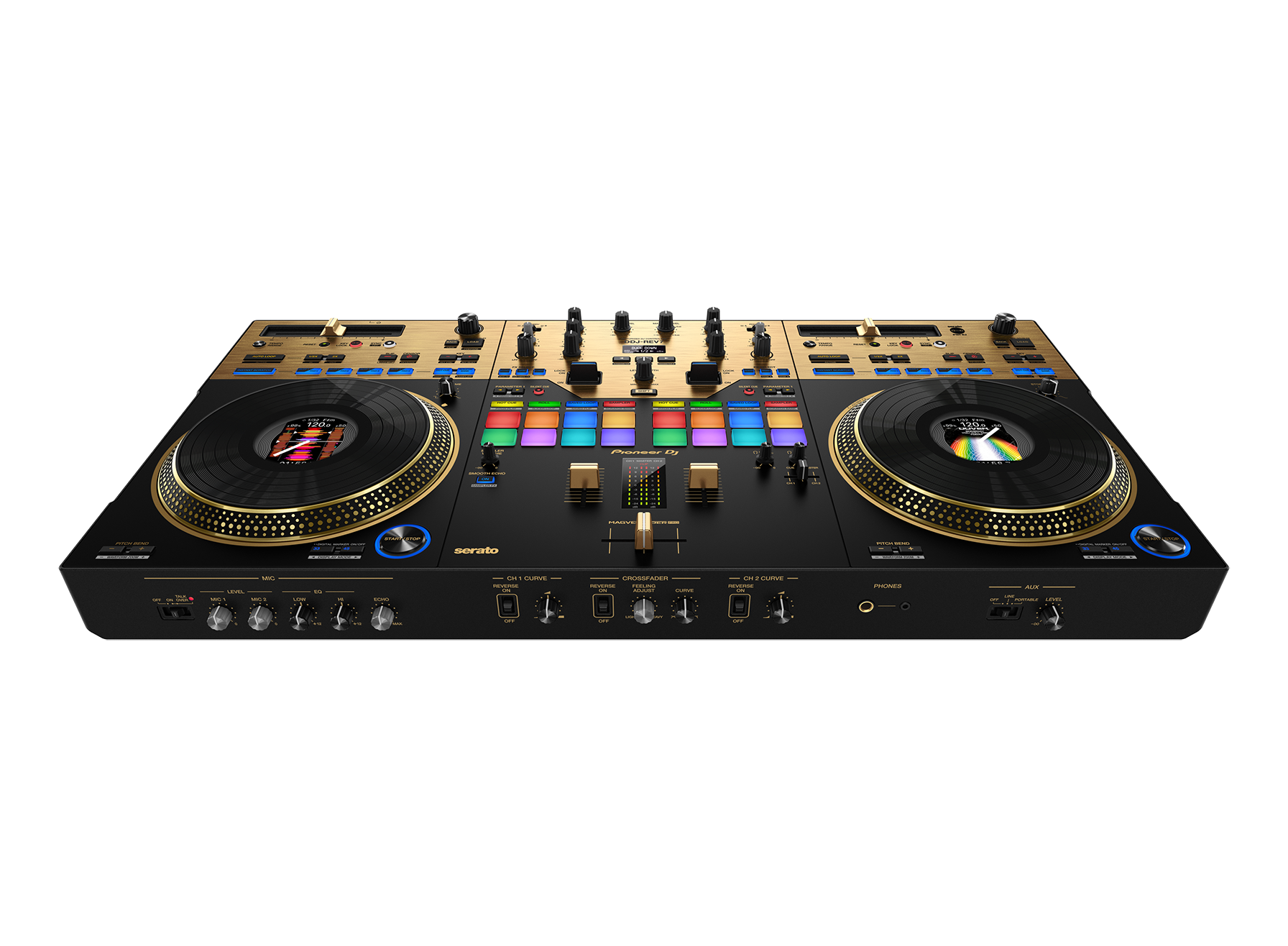 Controlador Pioneer Alpha Tetha DDJ-REV7 N Gold (Dorada)